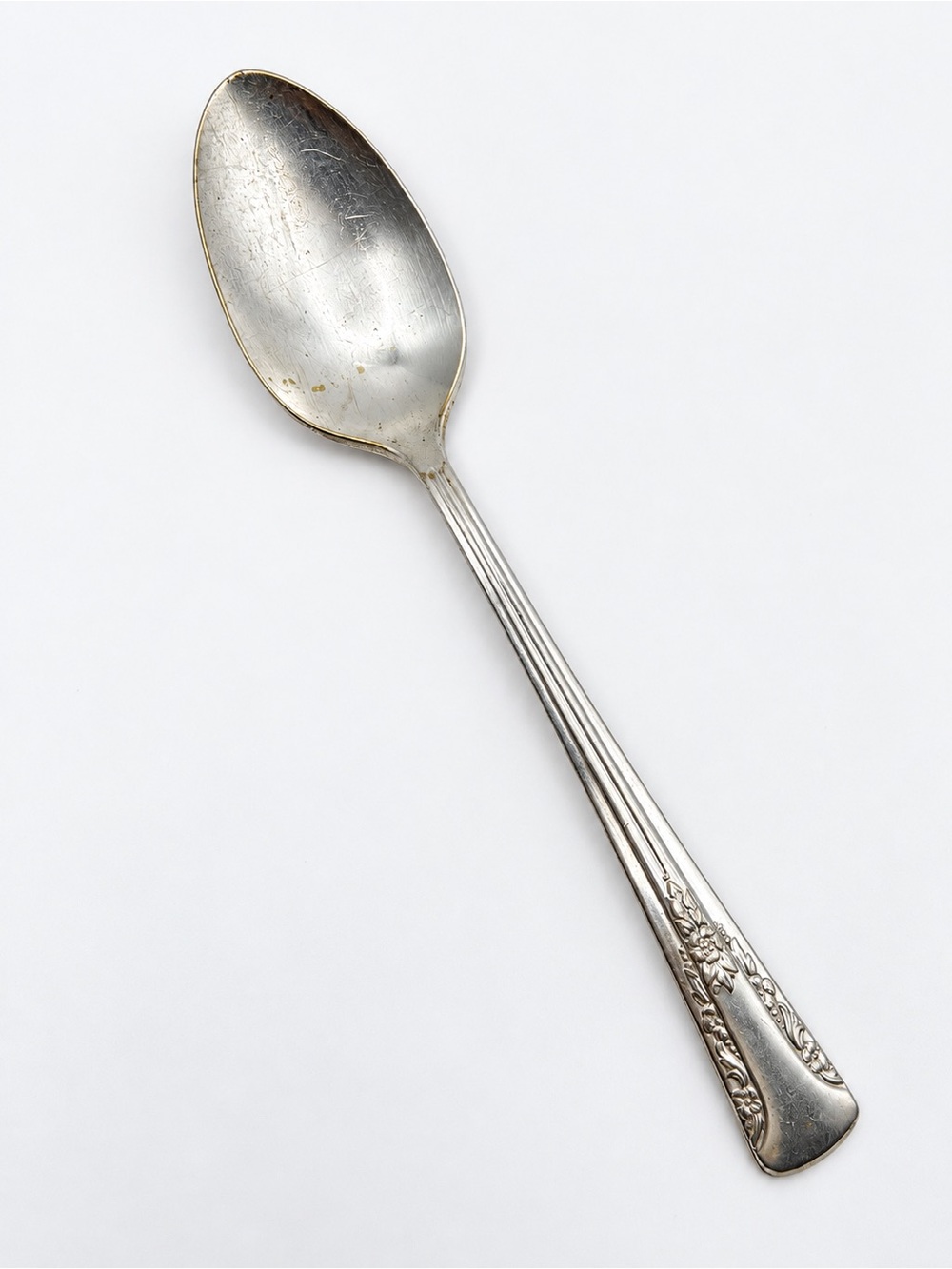 Camelia Teaspoon International Silver Plate 6 1/8" Tea Spoon